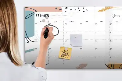 Magnetinė rašymo lenta verslo organizatorius