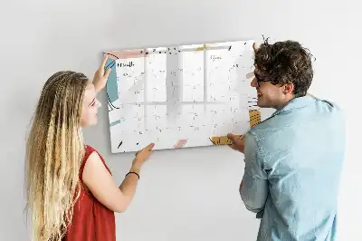 Magnetinė rašymo lenta verslo organizatorius