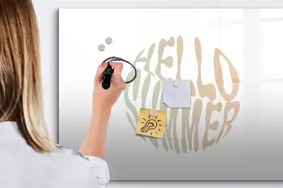 Magnetinė piešimo lenta su Sveika vasara užrašu