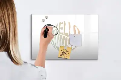 Magnetinė piešimo lenta su Sveika vasara užrašu