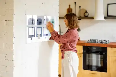 Magnetinė piešimo lenta su Polaroid rėmelių dizainu