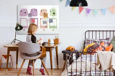 Magnetinė rašymo lenta su kamerų rinkiniu