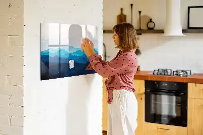 Magnetinė piešimo lenta su akvareliniu vandeniu