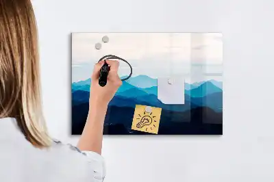 Magnetinė piešimo lenta su akvareliniu vandeniu