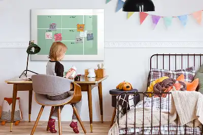 Magnetinė piešimo lenta su stalo organizatoriumi