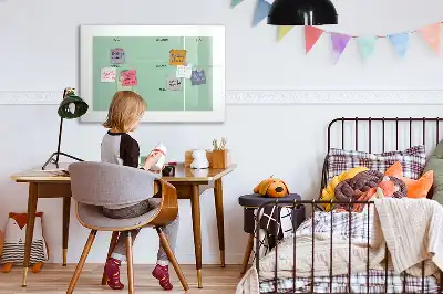 Magnetinė piešimo lenta su stalo organizatoriumi