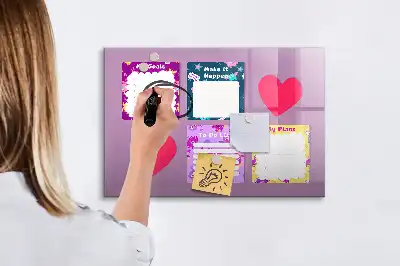Magnetinė piešimo lenta baisūs užrašai