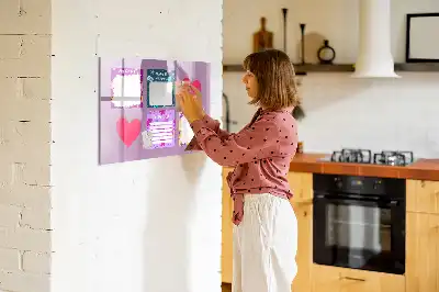 Magnetinė piešimo lenta baisūs užrašai