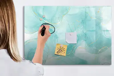 Magnetinė rašymo lenta marmuro abstrakcijos raštas
