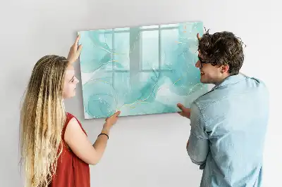 Magnetinė rašymo lenta marmuro abstrakcijos raštas