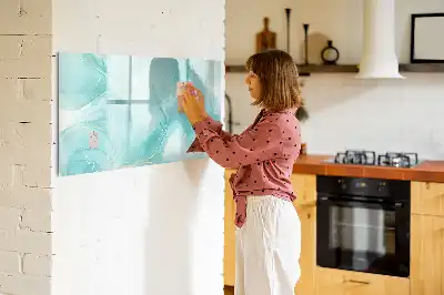 Magnetinė rašymo lenta marmuro abstrakcijos raštas