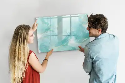 Magnetinė rašymo lenta marmuro abstrakcijos raštas