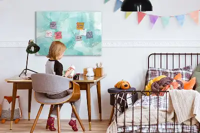Magnetinė rašymo lenta marmuro abstrakcijos raštas