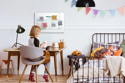 Magnetinė rašymo lenta įpročių planuoklis