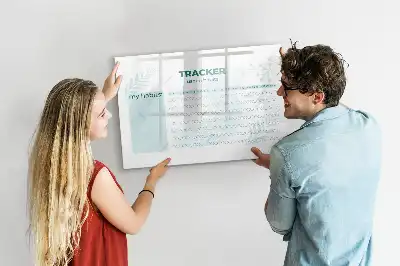Magnetinė rašymo lenta įpročių planuoklis
