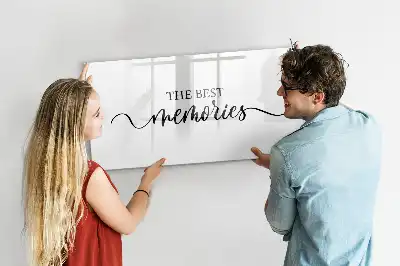 Magnetinė piešimo lenta prisiminimų tema
