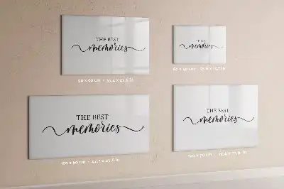 Magnetinė piešimo lenta prisiminimų tema