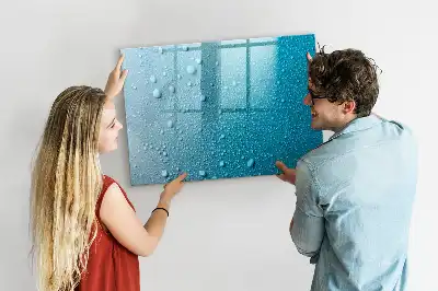 Magnetinė piešimo lenta Vandens lašai