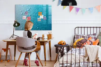 Magnetinė piešimo lenta Vandens lašai