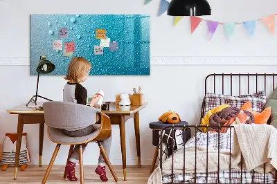 Magnetinė piešimo lenta Vandens lašai