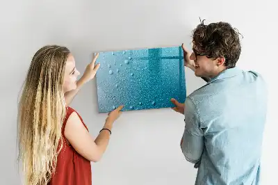 Magnetinė piešimo lenta Vandens lašai