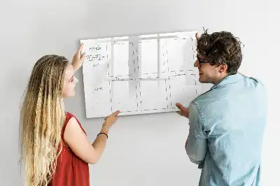 Magnetinė rašymo lenta savaitės tvarkaraštis
