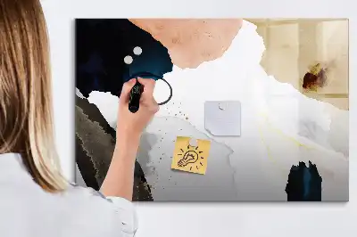 Magnetinė rašymo lenta taškų abstrakcija