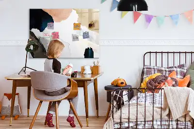 Magnetinė rašymo lenta taškų abstrakcija
