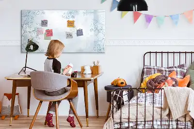 Magnetinė rašymo lenta Augalo eskizas