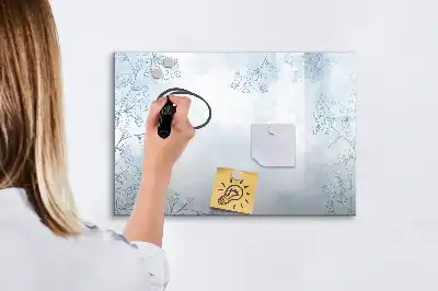 Magnetinė rašymo lenta Augalo eskizas