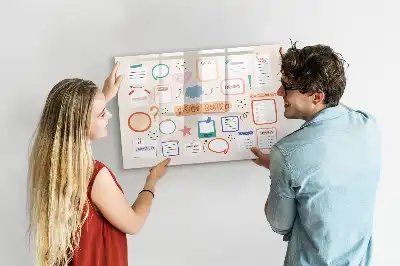 Magnetinė piešimo lenta spalvinga
