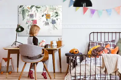 Magnetinė piešimo lenta Augalų lapai
