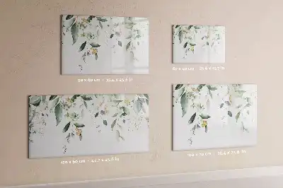 Magnetinė piešimo lenta Augalų lapai