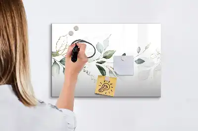 Magnetinė rašymo lenta Abstraktus sąrašas