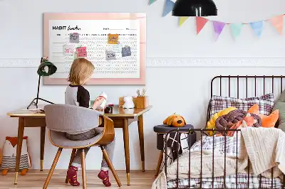 Magnetinė rašymo lenta įpročių seklys