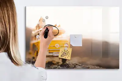Magnetinė piešimo lenta atostogų kelionės automobiliu dizaino