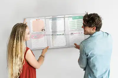 Magnetinė rašymo lenta spalvingi užrašai