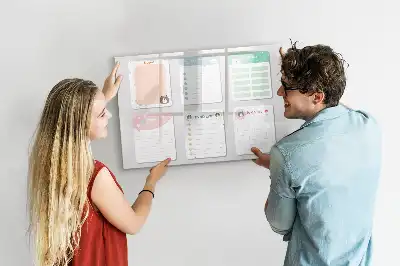 Magnetinė rašymo lenta spalvingi užrašai