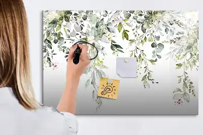 Magnetinė piešimo lenta žydinti gamta