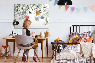 Magnetinė piešimo lenta žydinti gamta