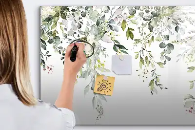 Magnetinė piešimo lenta žydinti gamta