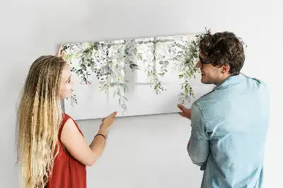 Magnetinė piešimo lenta žydinti gamta