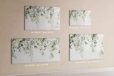 Magnetinė piešimo lenta žydinti gamta