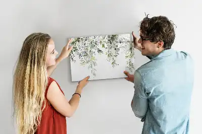 Magnetinė piešimo lenta žydinti gamta