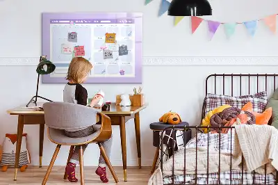 Magnetinė rašymo lenta rožinis metų planuoklis