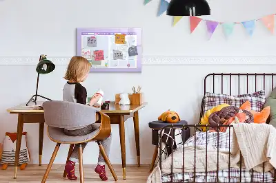 Magnetinė rašymo lenta rožinis metų planuoklis