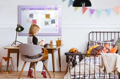 Magnetinė piešimo lenta rožinis metų planuoklis