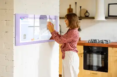 Magnetinė piešimo lenta rožinis metų planuoklis