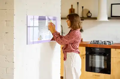 Magnetinė piešimo lenta rožinis metų planuoklis