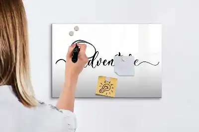Magnetinė rašymo lenta su nuotykių tematika